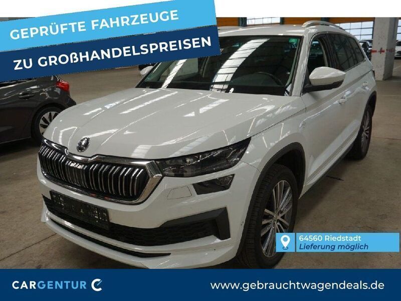 Moon weiss Gebraucht 2022 Skoda Kodiaq LAURIN & KLEMENT SUV | 35.490 € (Guter Preis) - Bild 1/2
