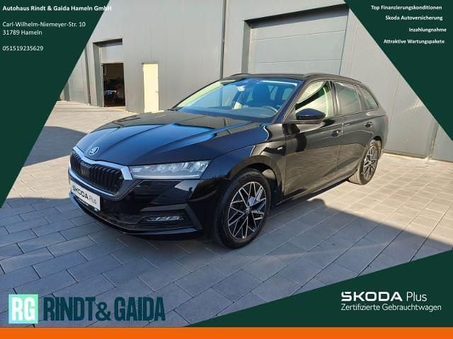 Schwarz Gebraucht 2021 Skoda Octavia Clever Kombi | 23.590 € (Fairer Preis) - Bild 1/4
