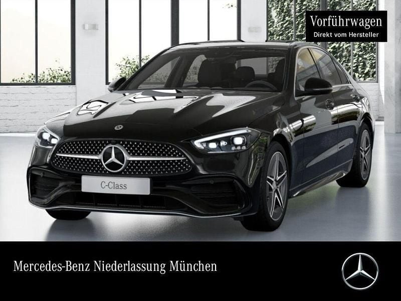 Schwarz Gebraucht 2024 Mercedes C300e AMG Limousine | 53.990 € (Etwas zu teuer) - Bild 1/4