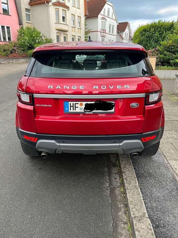 Rot Gebraucht 2015 Land Rover Range Rover evoque SE SUV | 14.750 € (Guter Preis) - Bild 1/4