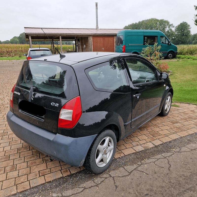 Gebraucht Citroën C2 60 PS (44 kW) 2007 Schwarz Kleinwagen