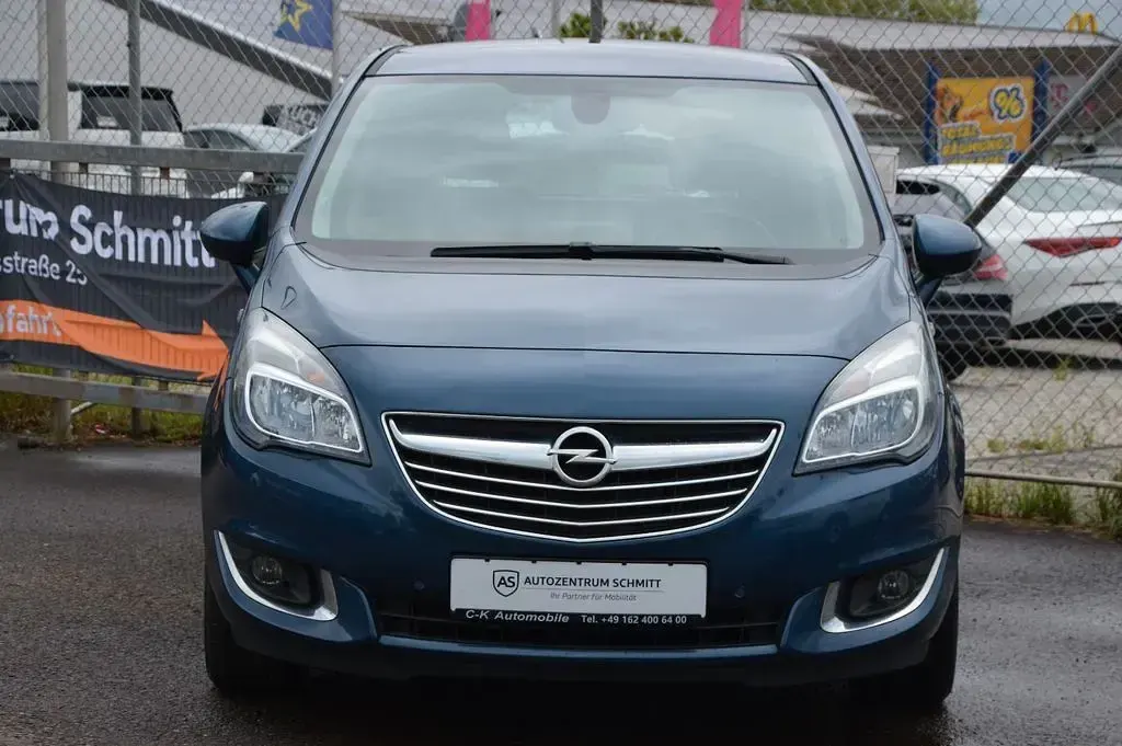 Gebraucht Opel Meriva Innovation 101 PS (74 kW) 2016 Blau Van / Kleinbus