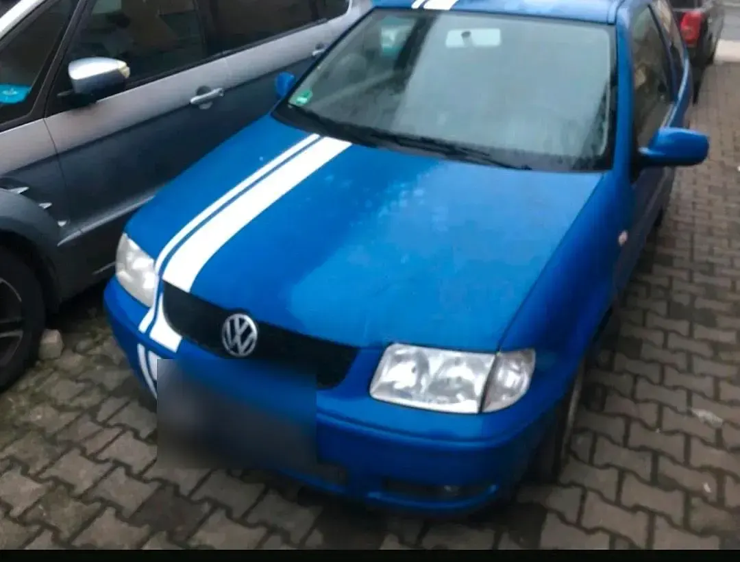 Gebraucht VW Polo 2001 Blau Kleinwagen