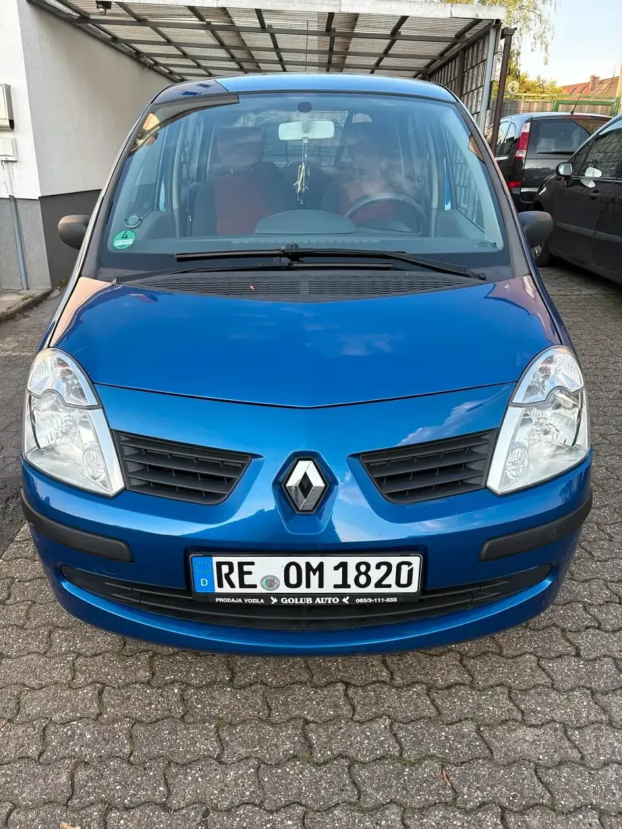 Brugt Renault Modus 75 HK (55 kW) 2007 Blå MPV