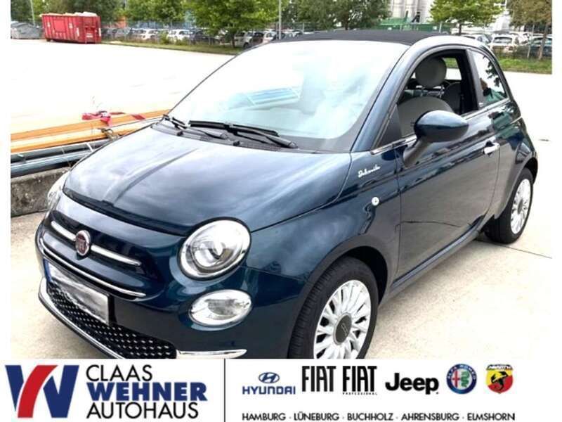 Colore esterno (dipinto di blu Gebraucht 2021 Fiat 500C Dolcevita Cabrio | 12.990 € (Guter Preis) - Bild 1/4