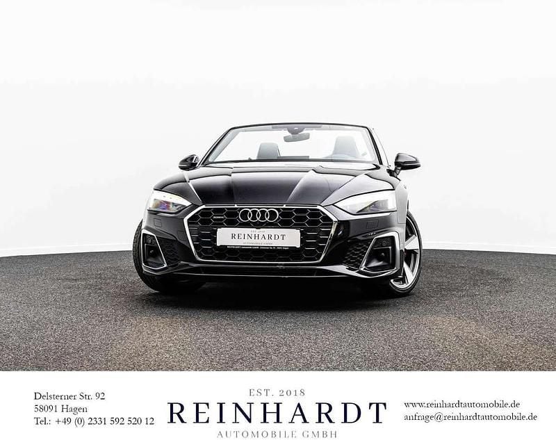 Gebraucht Audi A5 Cabriolet S-Line 265 PS (194 kW) 2021 Mythosschwarz metallic Cabrio
