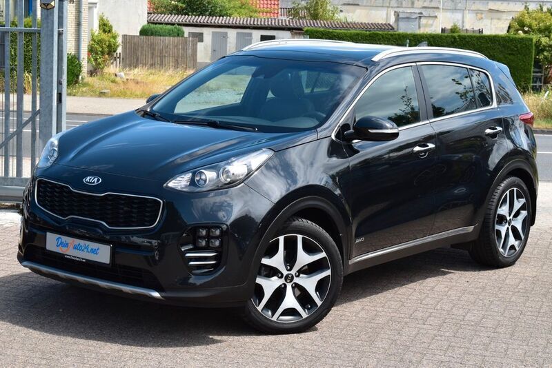 Schwarz Gebraucht 2017 Kia Sportage GT-Line SUV | 16.490 € (Guter Preis) - Bild 1/4
