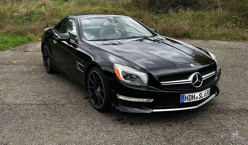 Schwarz Gebraucht 2014 Mercedes SL63 AMG AMG Cabrio | 45.000 € - Bild 1/4