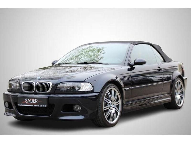 Carbonschwarz metallic (metallic) Gebraucht 2003 BMW M3 Cabriolet Cabrio | 49.900 € - Bild 1/4
