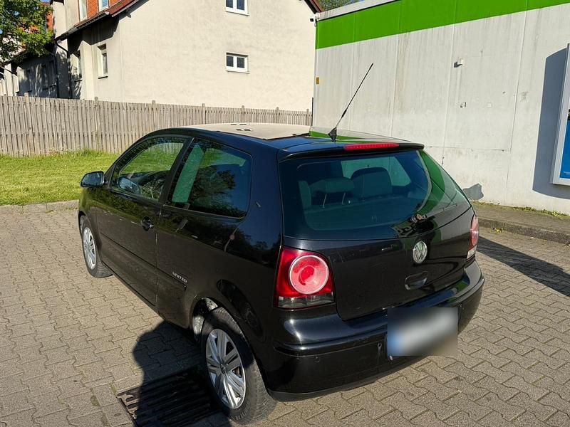 Gebraucht VW Polo United 70 PS (51 kW) 2009 Schwarz Kleinwagen