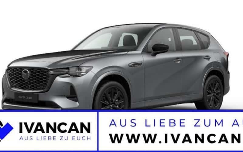 Machine gray Neu 2025 Mazda CX-60 Homura-Line SUV | 51.150 € (Fairer Preis) - Bild 1/4
