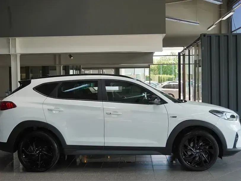 Gebraucht Hyundai Tucson N Line 177 PS (130 kW) 2019 Polar white / sol SUV