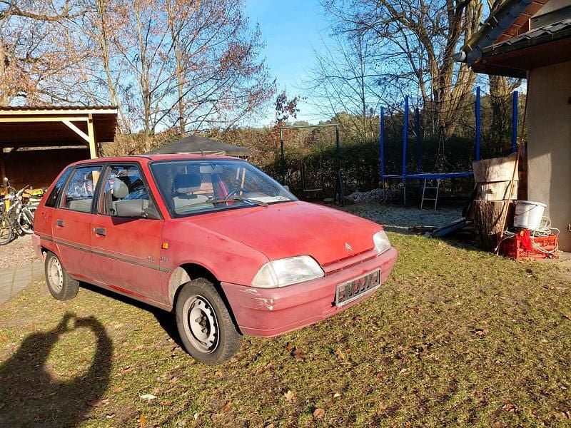 Rot Gebraucht 1993 Citroën AX Kleinwagen | 500 € - Bild 1/4