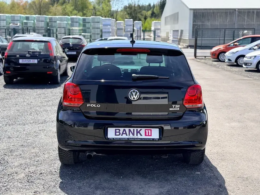 Gebraucht VW Polo Match 105 PS (77 kW) 2013 Schwarz Kleinwagen