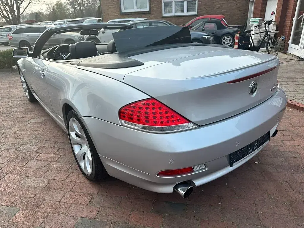 Gebraucht BMW 645 Cabriolet Performance 333 PS (244 kW) 2005 Silber Cabrio