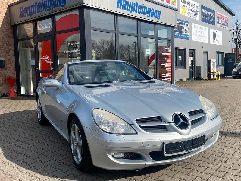 Gebraucht Mercedes SLK200 160 PS (117 kW) 2005 Silber Cabrio
