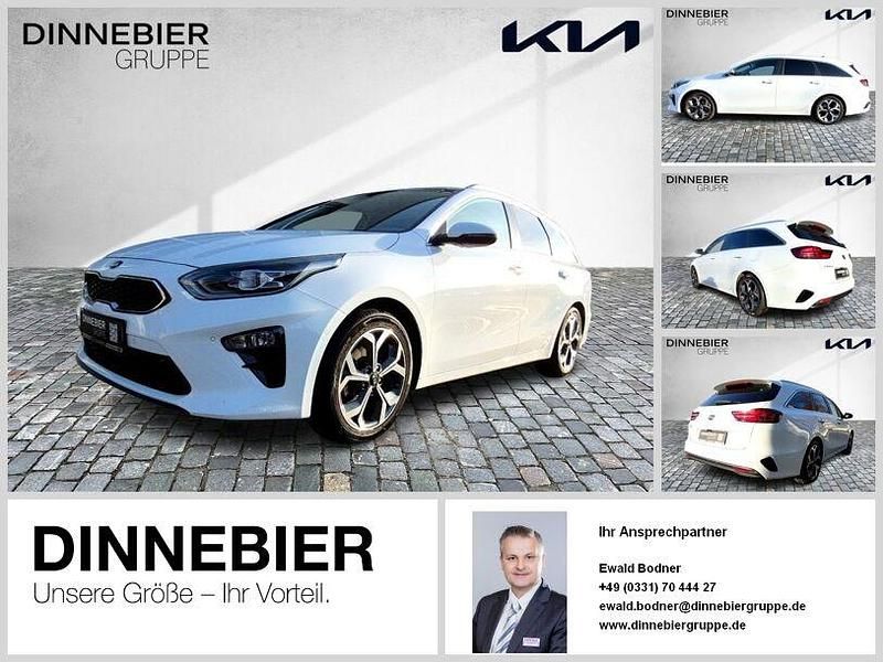 Gebraucht Kia Ceed Spirit 140 PS (102 kW) 2020 Weiß Kleinwagen