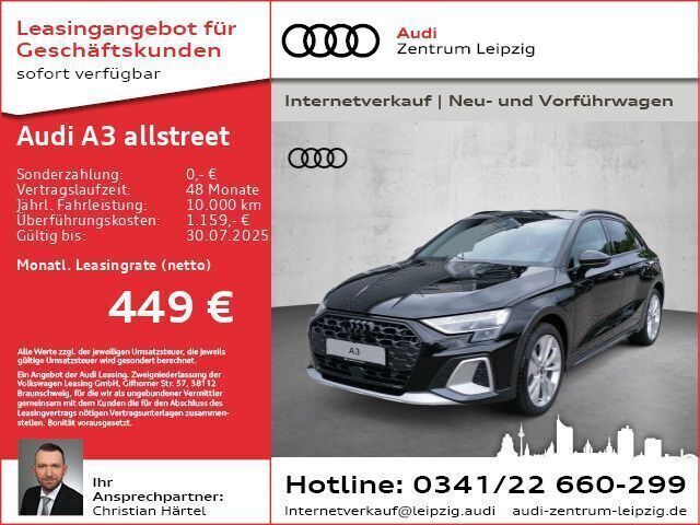 Schwarz Neu 2025 Audi A3 e-tron Sport Kleinwagen | 45.990 € (Etwas zu teuer) - Bild 1/2