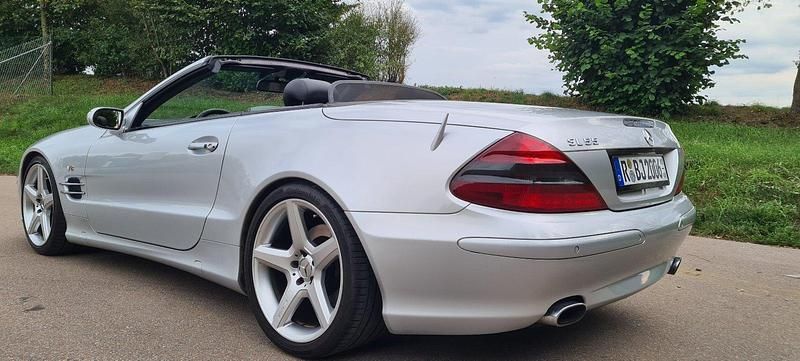 Silber Gebraucht 2006 Mercedes SL500 AMG Cabrio | 15.000 € (Guter Preis) - Bild 1/4