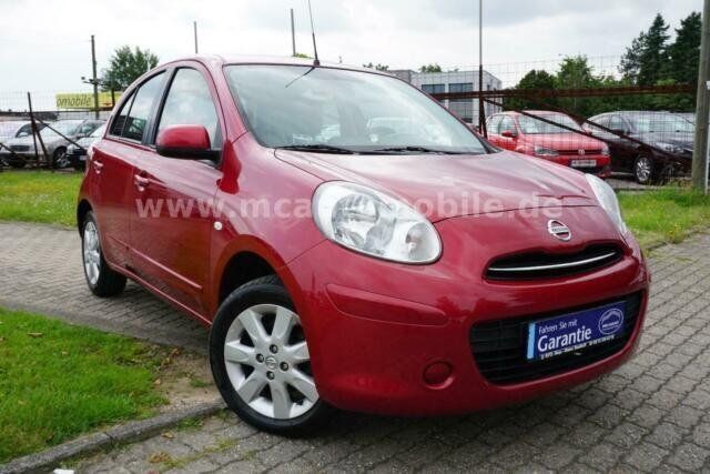 Gebraucht Nissan Micra Acenta 80 PS (58 kW) 2012 Andere farbe metallic Kleinwagen