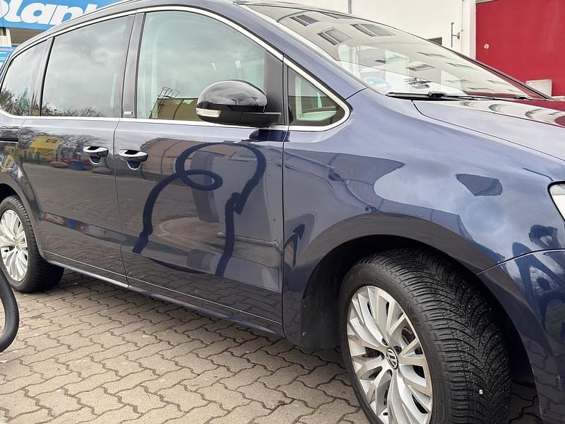 Gebraucht VW Sharan 150 PS (110 kW) 2011 Blau Van / Kleinbus