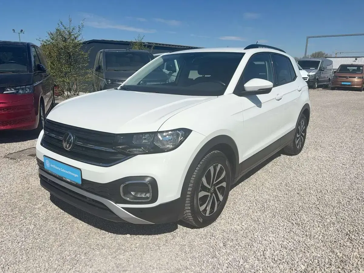 Brugt VW T-Cross Active 110 HK (80 kW) 2021 Hvid SUV