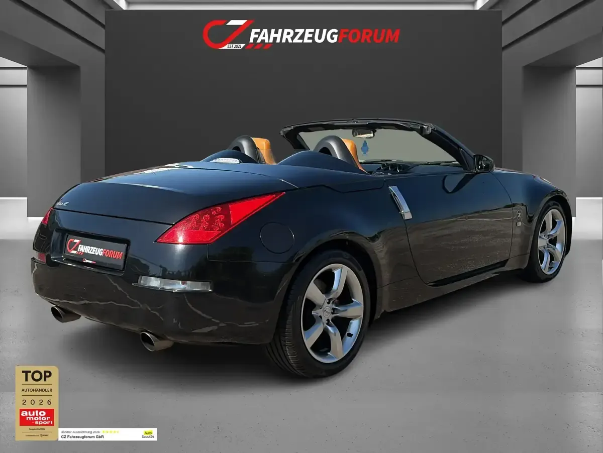 Gebraucht Nissan 350Z Pack 280 PS (205 kW) 2007 Schwarz Cabrio