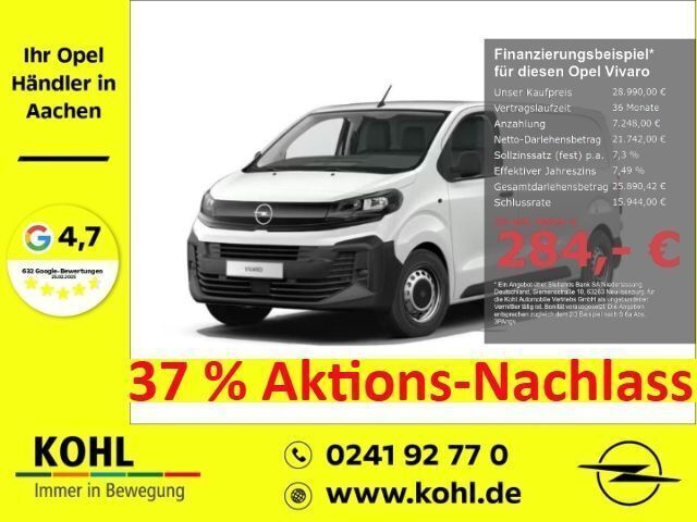 Gebraucht Opel Vivaro 144 PS (105 kW) 2024 Weiss Van / Kleinbus