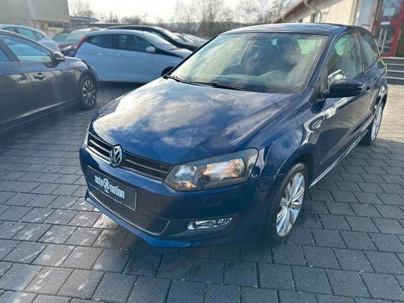 Gebraucht VW Polo Match 75 PS (55 kW) 2012 Blau Kleinwagen