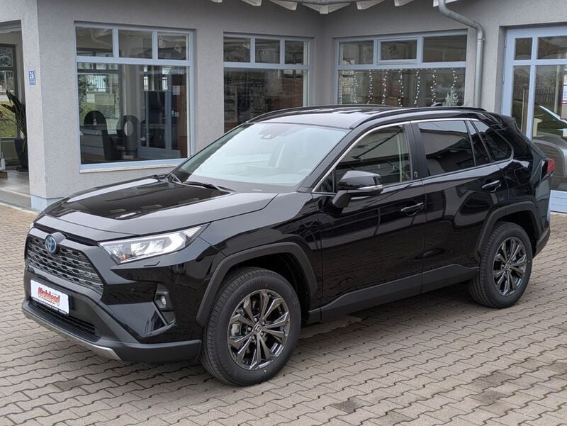 Schwarz Neu 2025 Toyota RAV4 Hybrid Team SUV | 40.750 € (Guter Preis) - Bild 1/4