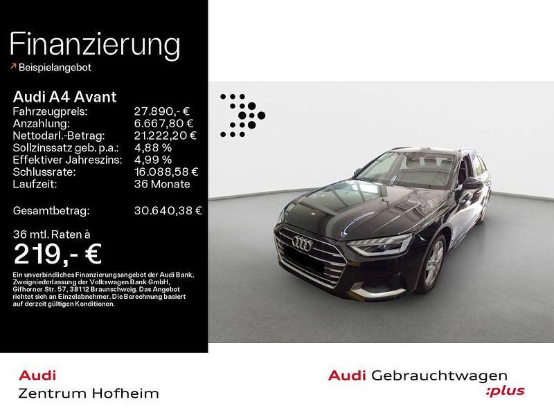 Second-hand Audi A4 Advanced 204 CP (150 kW) 2023 Negru Break