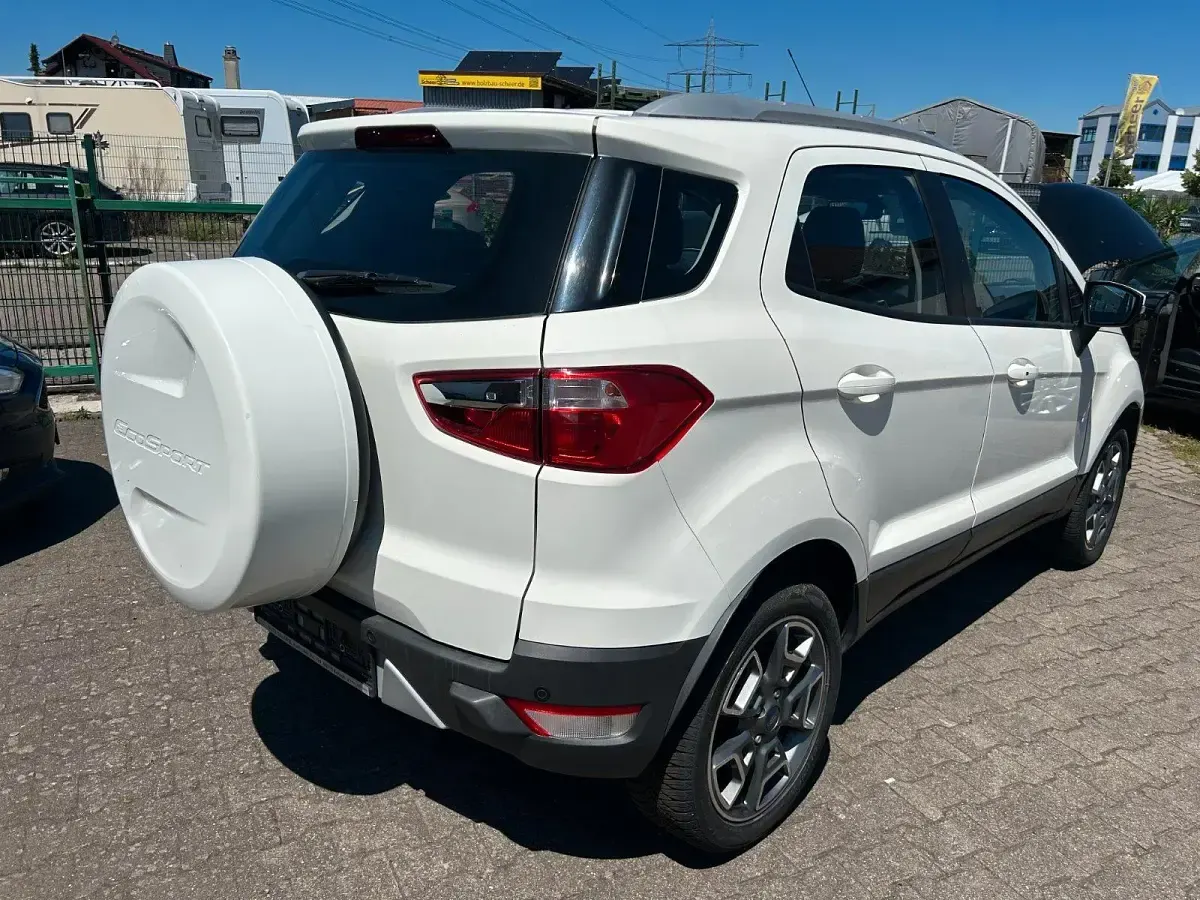 Gebraucht Ford Ecosport 112 PS (82 kW) 2014 Weiß SUV