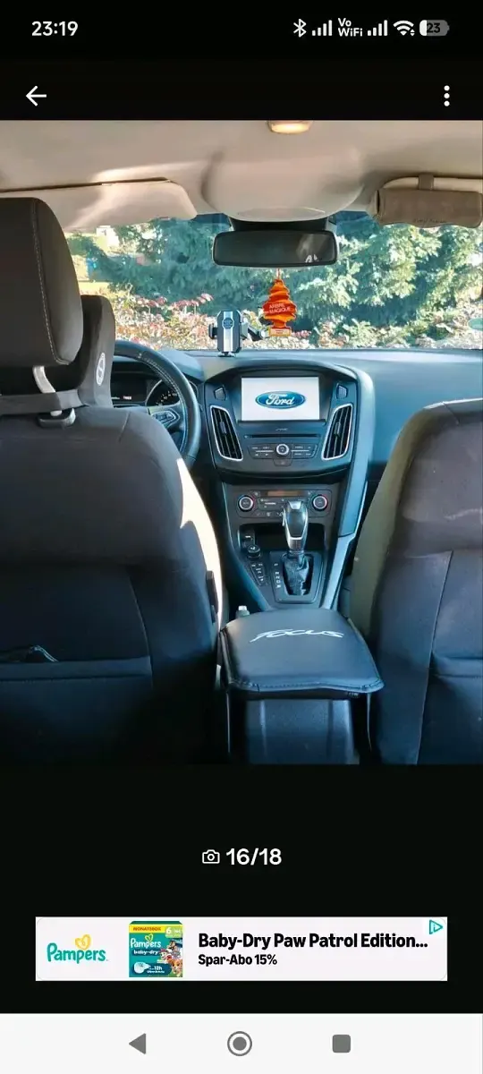 Gebraucht Ford Focus 120 PS (88 kW) 2016 Silber Kombi