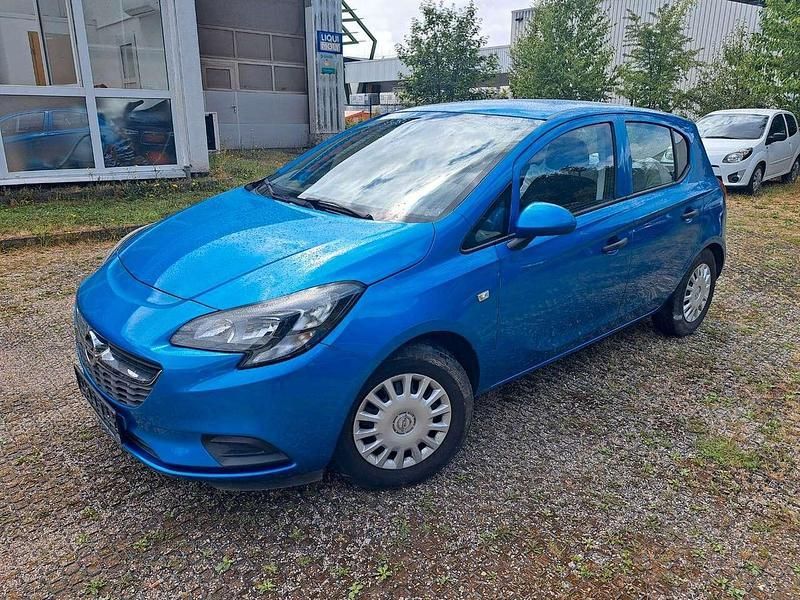 Gebraucht Opel Corsa Selection 69 PS (50 kW) 2018 Arktisblau/true blue Kleinwagen