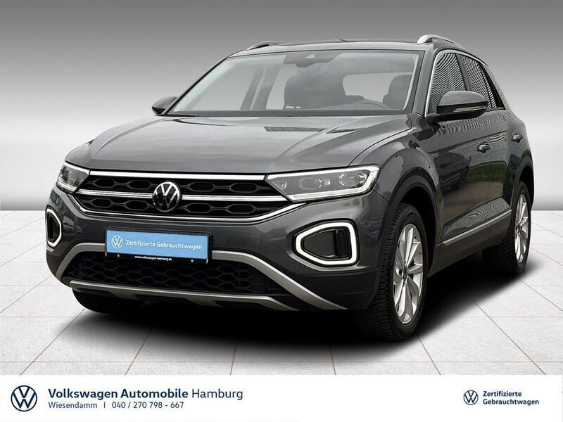 Indiumgrau metallic Gebraucht 2022 VW T-Roc Style SUV | 27.850 € (Fairer Preis) - Bild 1/3