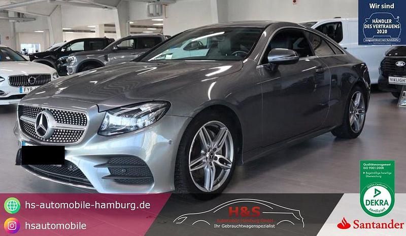 Selenitgrau lack Gebraucht 2018 Mercedes E200 AMG Coupé | 32.900 € (Teuer) - Bild 1/4
