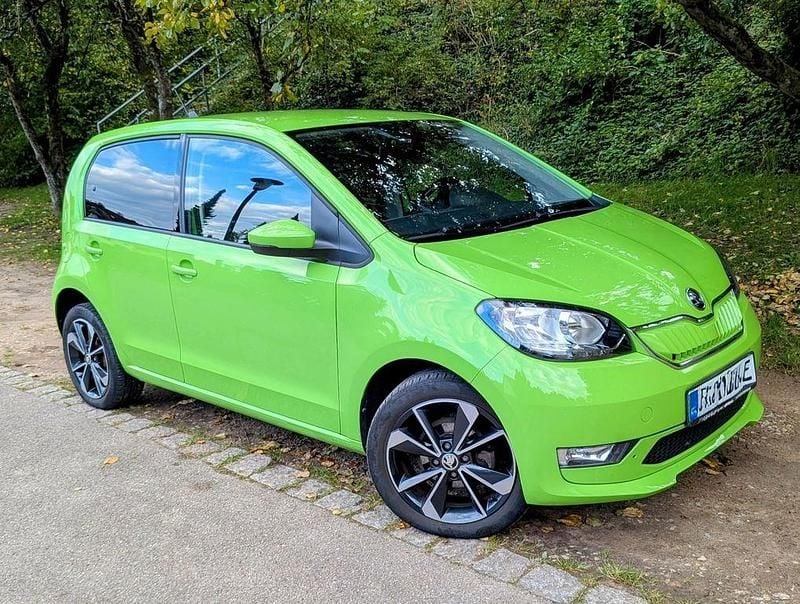 Grün Gebraucht 2021 Skoda Citigo-e IV Best of Kleinwagen | 12.000 € (Fairer Preis) - Bild 1/4