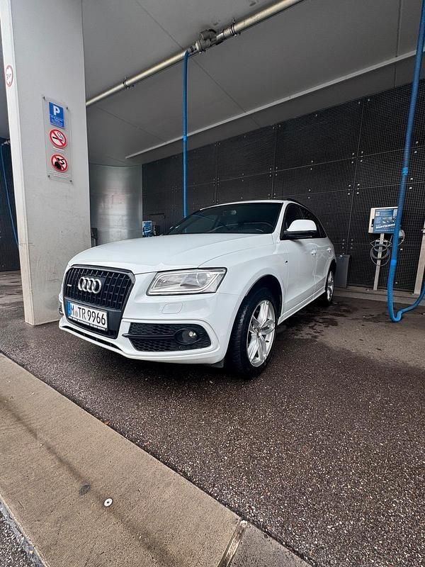 Weiß Gebraucht 2014 Audi Q5 S-Line SUV | 16.499 € (Fairer Preis) - Bild 1/4