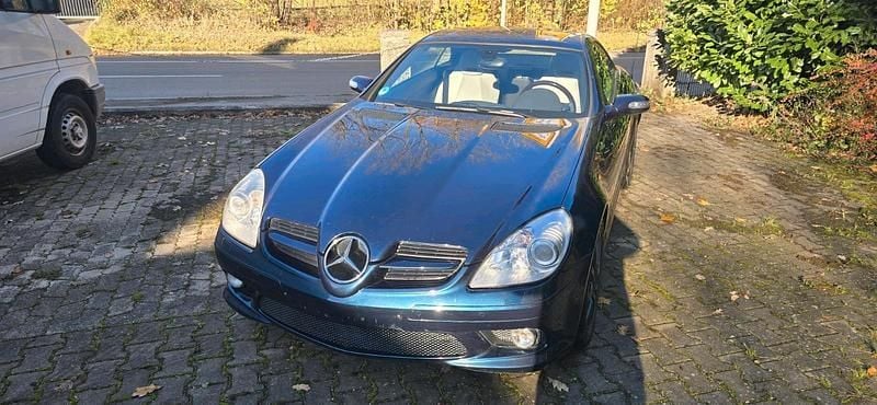 Gebraucht Mercedes SLK350 Style 272 PS (200 kW) 2004 Blau Cabrio