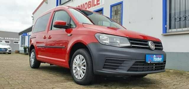 Gebraucht VW Caddy Trendline 102 PS (75 kW) 2020 Rot Van / Kleinbus