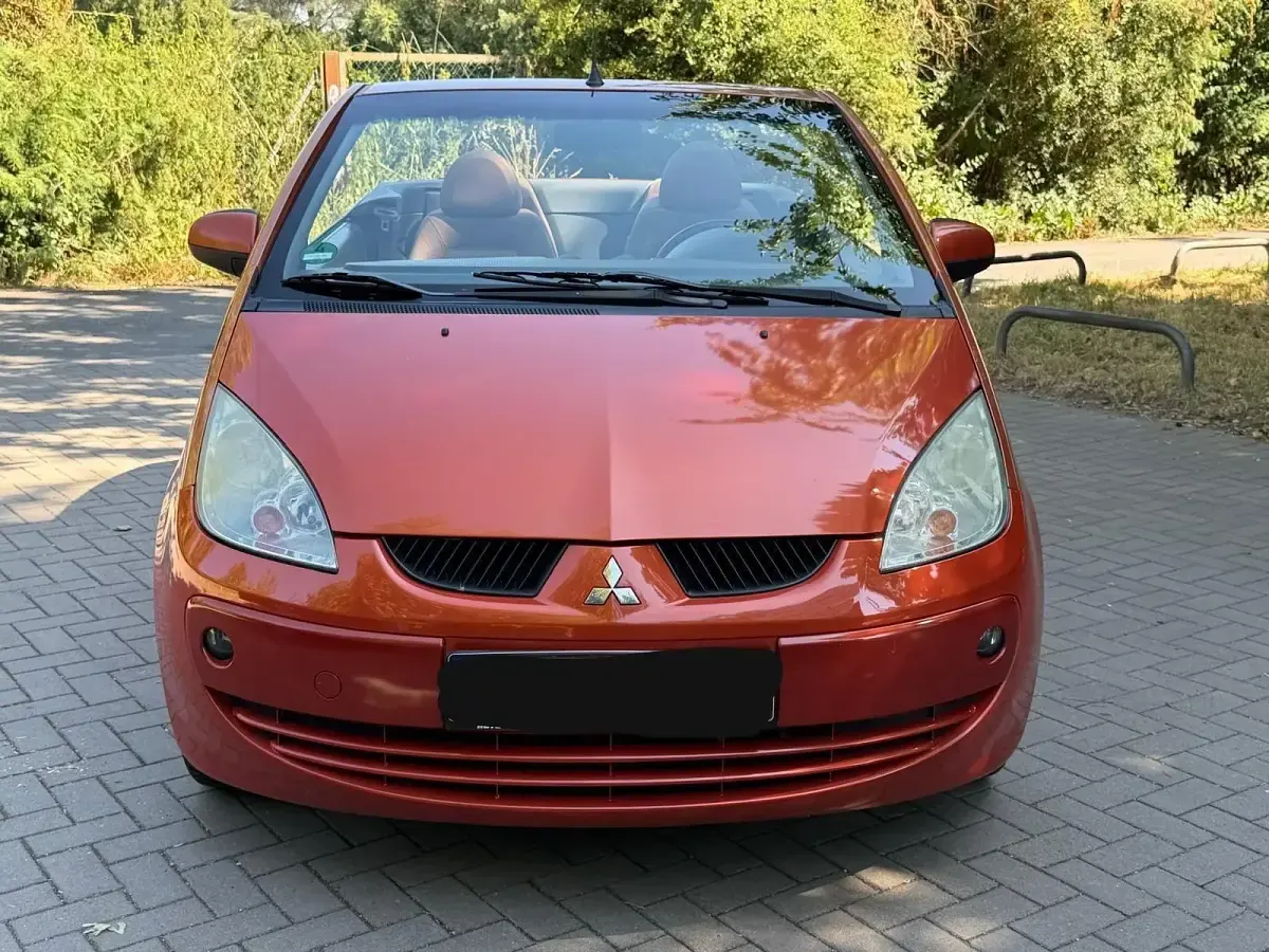 Gebraucht Mitsubishi Colt 109 PS (80 kW) 2007 Orange Cabrio
