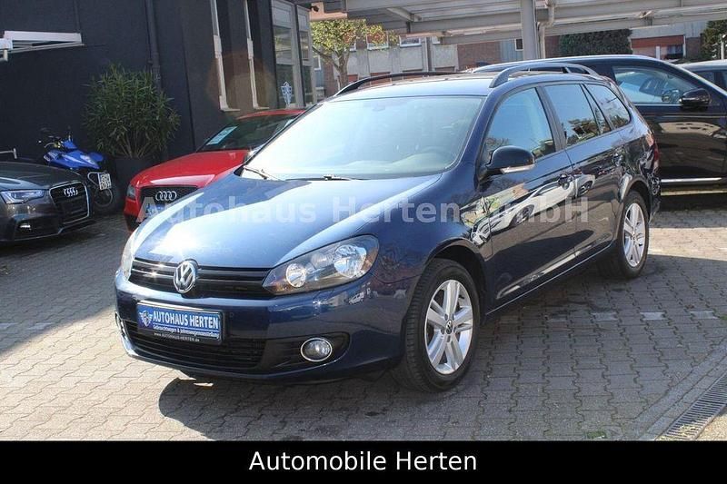 Blau Gebraucht 2012 VW Golf VI Match Kombi | 5.990 € (Fairer Preis) - Bild 1/4