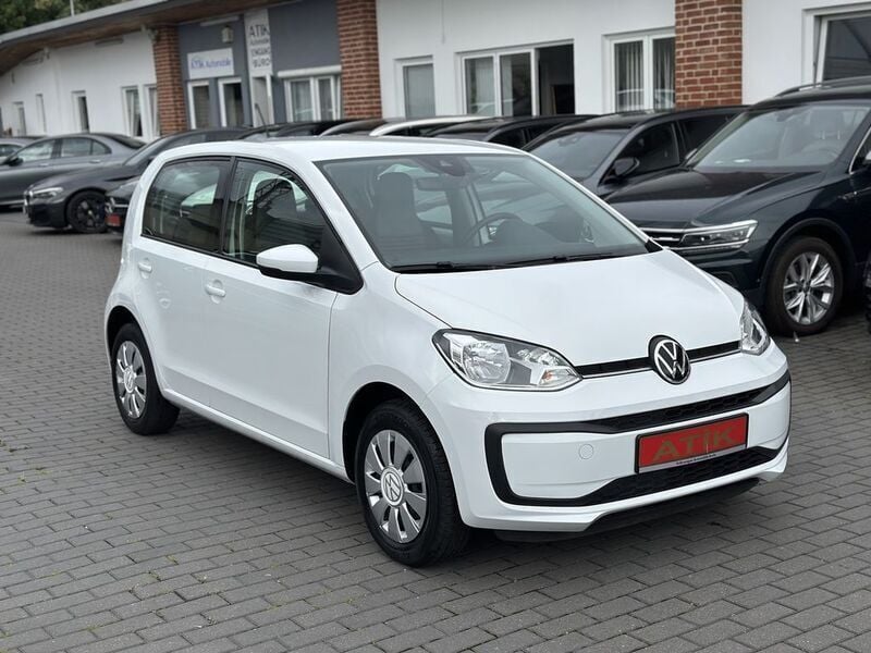 Pure white (metallic) Gebraucht 2022 VW up! Kleinwagen | 10.880 € (Fairer Preis) - Bild 1/4