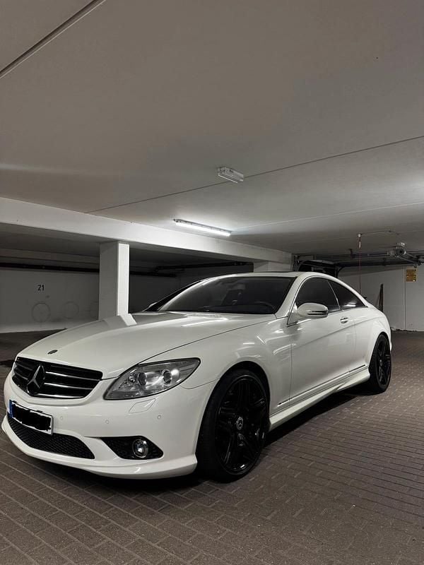 Weiß Gebraucht 2007 Mercedes CL500 AMG Coupé | 21.500 € (Fairer Preis) - Bild 1/4