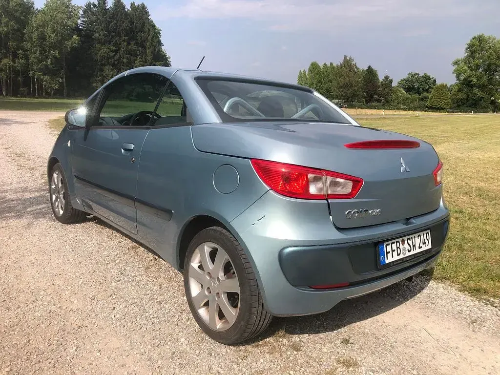 Gebraucht Mitsubishi Colt Invite 109 PS (80 kW) 2006 Blau Cabrio