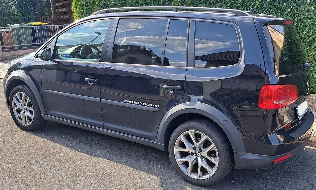 Gebraucht VW Touran 170 PS (125 kW) 2015 Schwarz Van / Kleinbus
