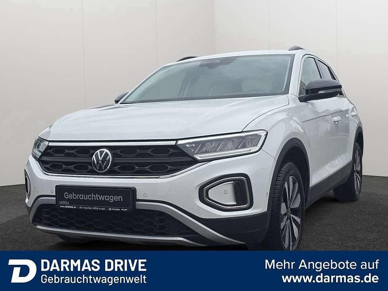 Pure white Gebraucht 2024 VW T-Roc Goal SUV | 26.990 € (Guter Preis) - Bild 1/4