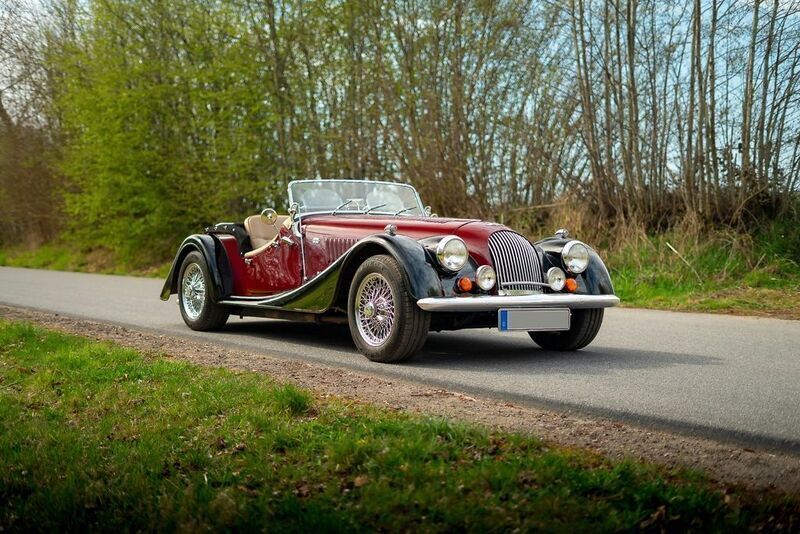 Rot Gebraucht 1985 Morgan Plus 8 Cabrio | 52.900 € - Bild 1/3