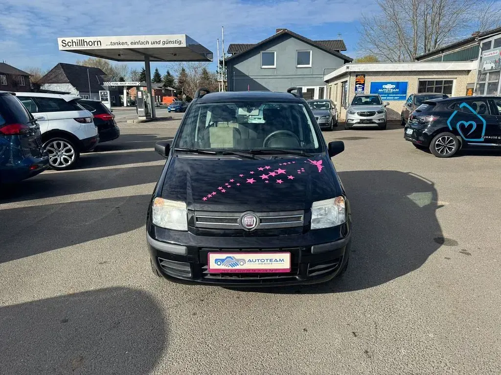 Gebraucht Fiat Panda Dynamic 60 PS (44 kW) 2008 Schwarz Kleinwagen