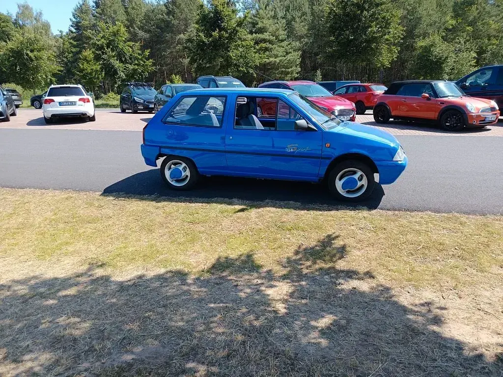 Gebraucht Citroën AX 45 PS (33 kW) 1995 Blau Kleinwagen